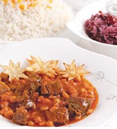 برای ناهار خورش نخود آله ترکیبی از مغزران گوسفند با نخود و گوجه را آماده کنید