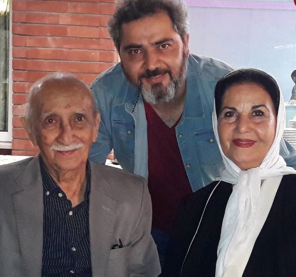 عکسی نایاب از پوری بنایی در کنار دو چهره مشهور! +عکس