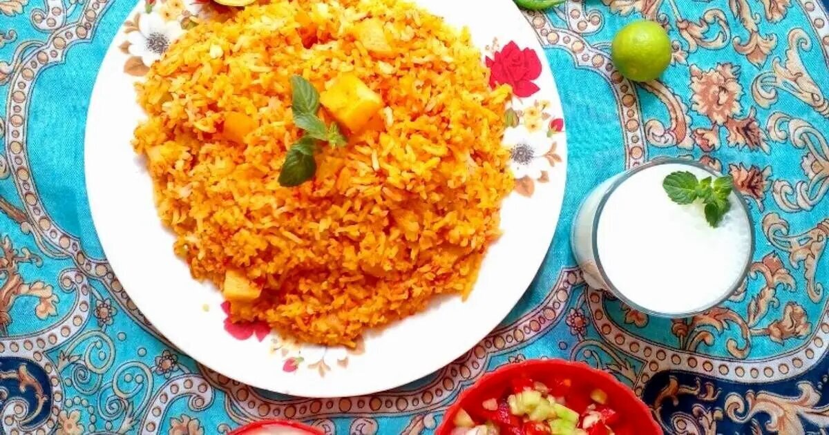 استانبولی پلو اصیل مخصوص افراد وگن/ساده و نوستالژی