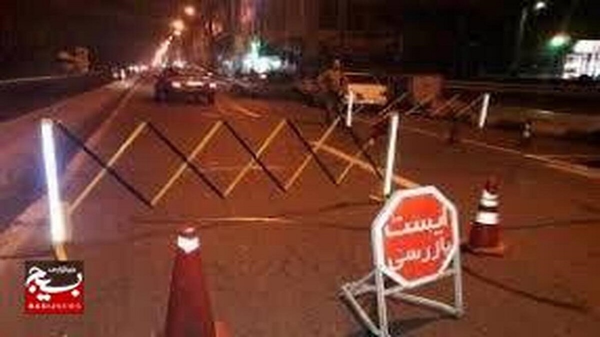 بازداشت فرد اخلال‌گر در ایست بازرسی قزوین