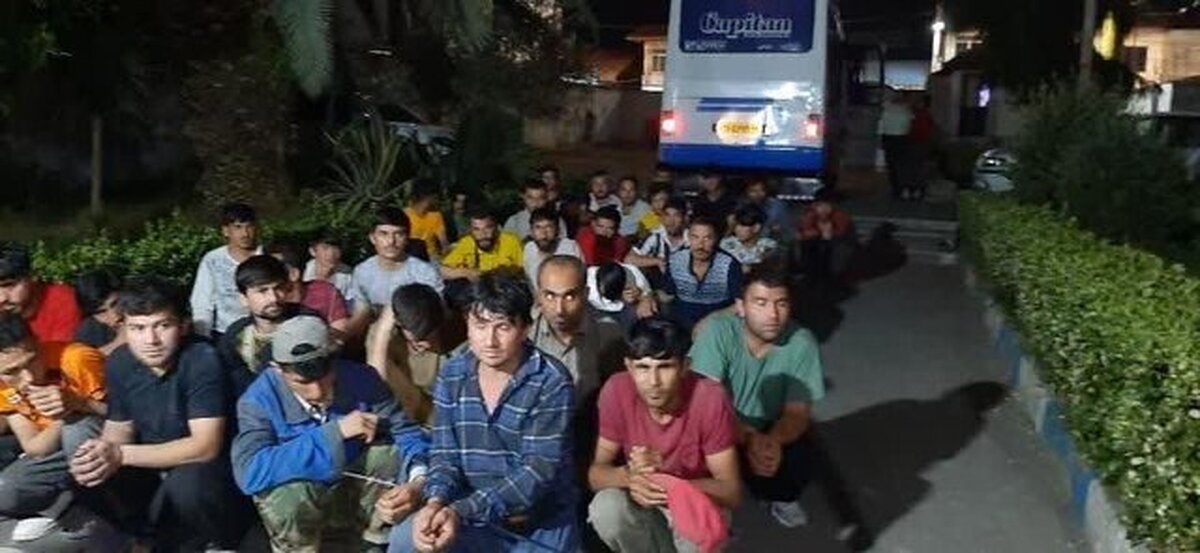 جمع آوری و طرد اتباع غیر مجاز در تنکابن