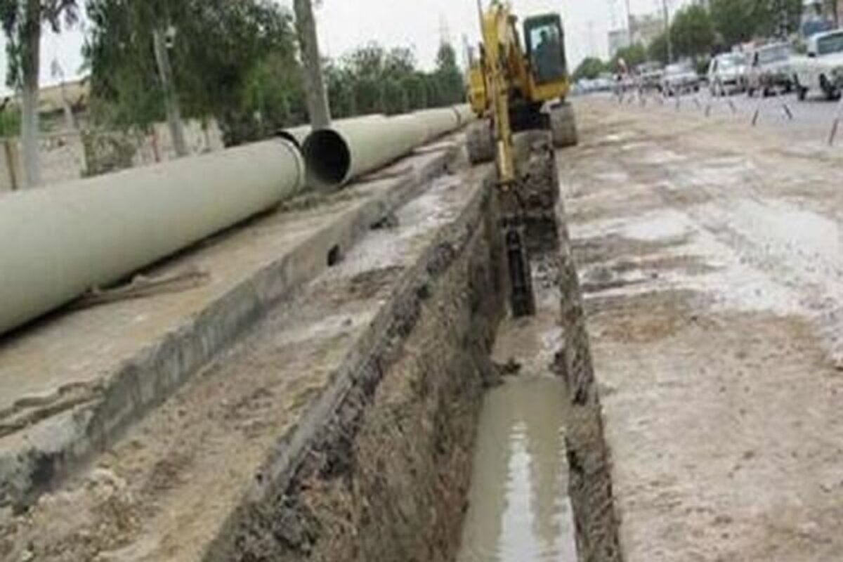 اجرای شبکه فاضلاب در شهر کرمان از سرگرفته شد