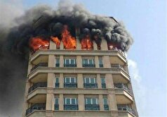 آتش‌سوزی در مرکز تفریحی و پذیرایی ونوس نوشهر