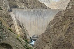 ۱۰۰ میلیون متر مکعب از حجم آب سد امیر کبیر نسبت به سال گذشته از بین رفته است