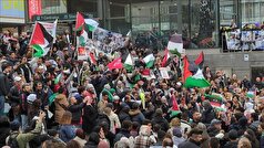 اعتراض صد‌ها نفر در سوئد به سکوت این کشور در مقابل نسل‌کشی اسرائیل در غزه