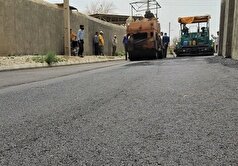 آغاز عملیات آسفالت‌ریزی ۱۲ روستا در شهرستان چوار