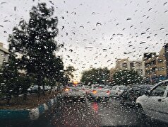 احتمال بارش در لرستان