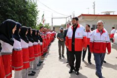 ۵۰ امدادگر همدانی در مسیر خدمت‌رسانی به زوّار کربلا