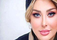 تصویری از نیم رخ چهره عملی و پر آرایش نیوشا ضیغمی از نمایی نزدیک!