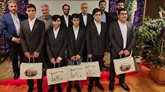 تبریک سفارت ایران در باکو به تیم ملی المپیاد اقتصاد ایران