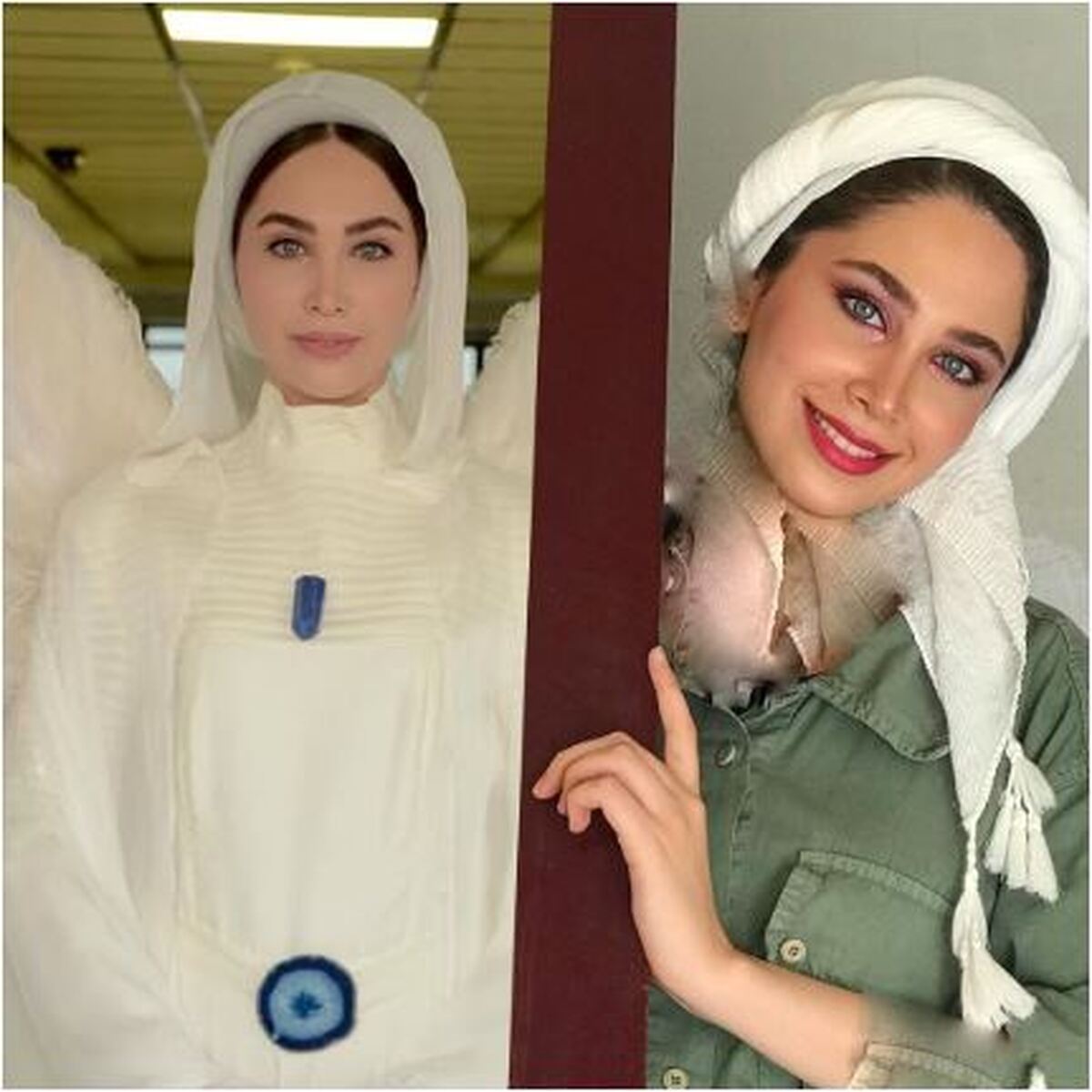 چشم‌های رنگی و خاص بازیگر اجل معلق /میشه شعر هادر ستایش زیبایی خانم بازیگر سرود+عکس