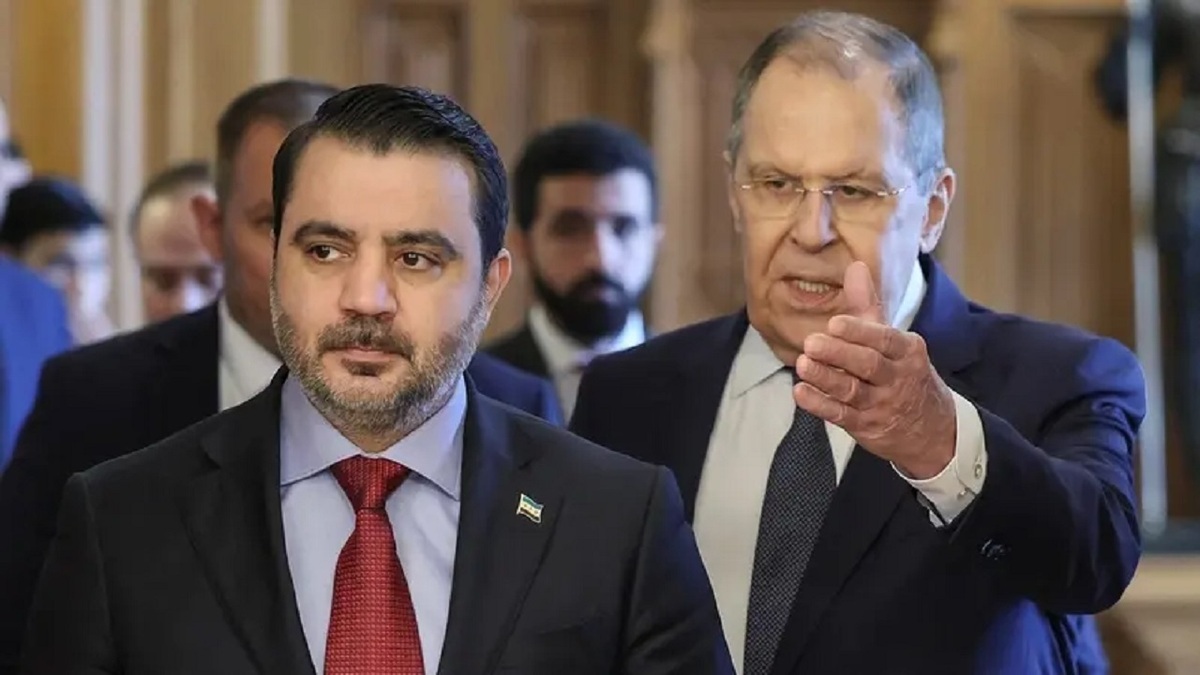 دیدار لاوروف با وزیر خارجه الجولانی در مسکو