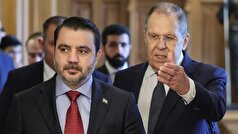 دیدار لاوروف با وزیر خارجه الجولانی در مسکو