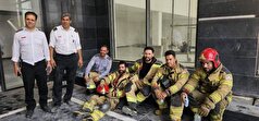 اخرین وضعیت از حریق برج مسکونی ۱۶ طبقه در فردیس