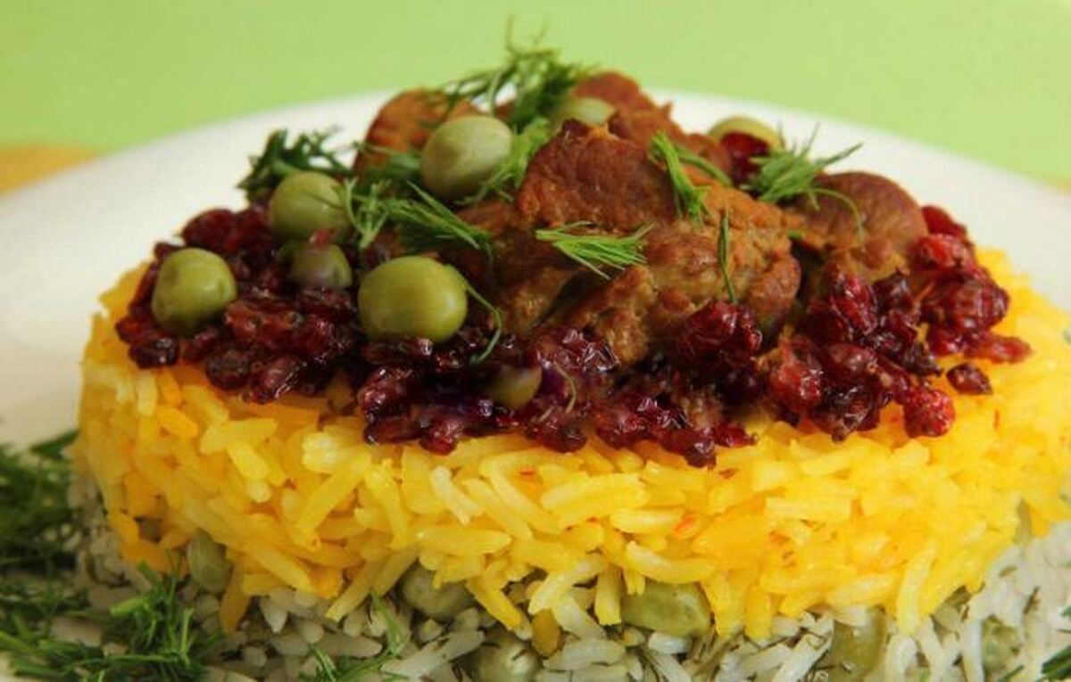 آموزش مرحله به مرحله پخت غذای اعیونی نخود پلو با گوشت