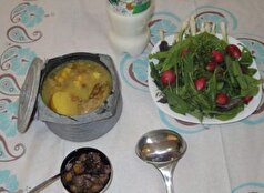 آموزش گام به گام تهیه آبگوشت غوره برای ناهار
