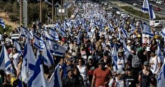 برپایی تظاهرات مقابل منزل مقامات صهیونیست برای تحقق توافق تبادل اسرا
