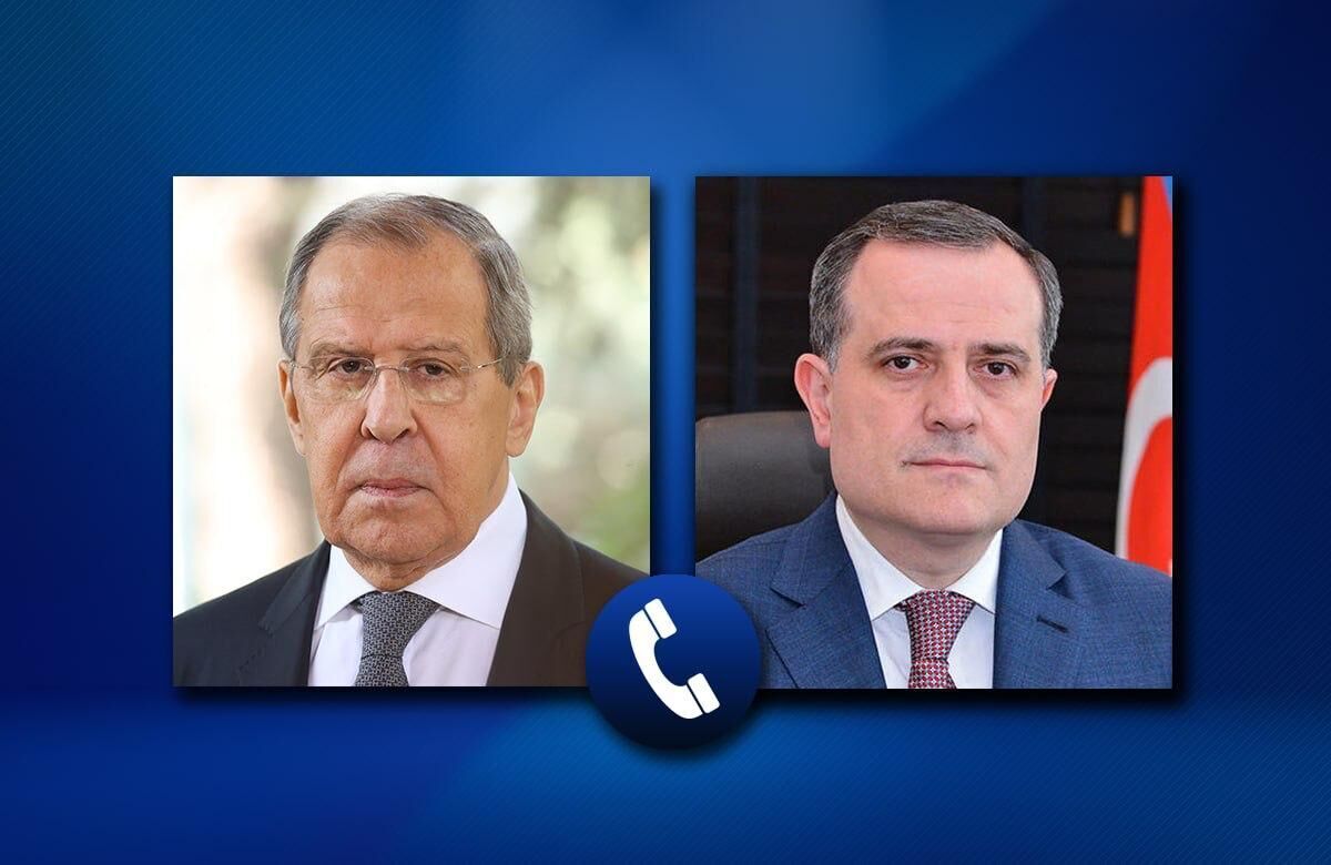 گفتگوی تلفنی میان لاوروف و بایراموف وزیران امور خارجه روسیه و جمهوری آذربایجان