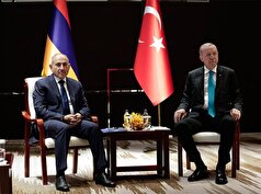 دیدار اردوغان و پاشینیان در حاشیه نشست شانگهای