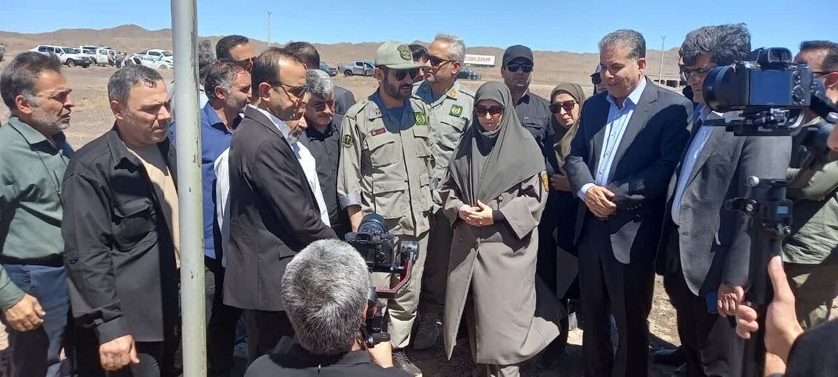 بازدید معاون رییس‌جمهور از طرح ایمن‌سازی قلمرو یوزپلنگ آسیایی در شرق استان سمنان