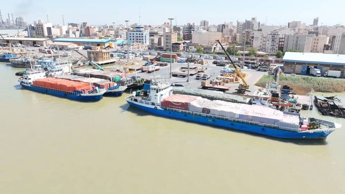 افزایش ۴۱ درصدی صادرات از بنادر آبادان