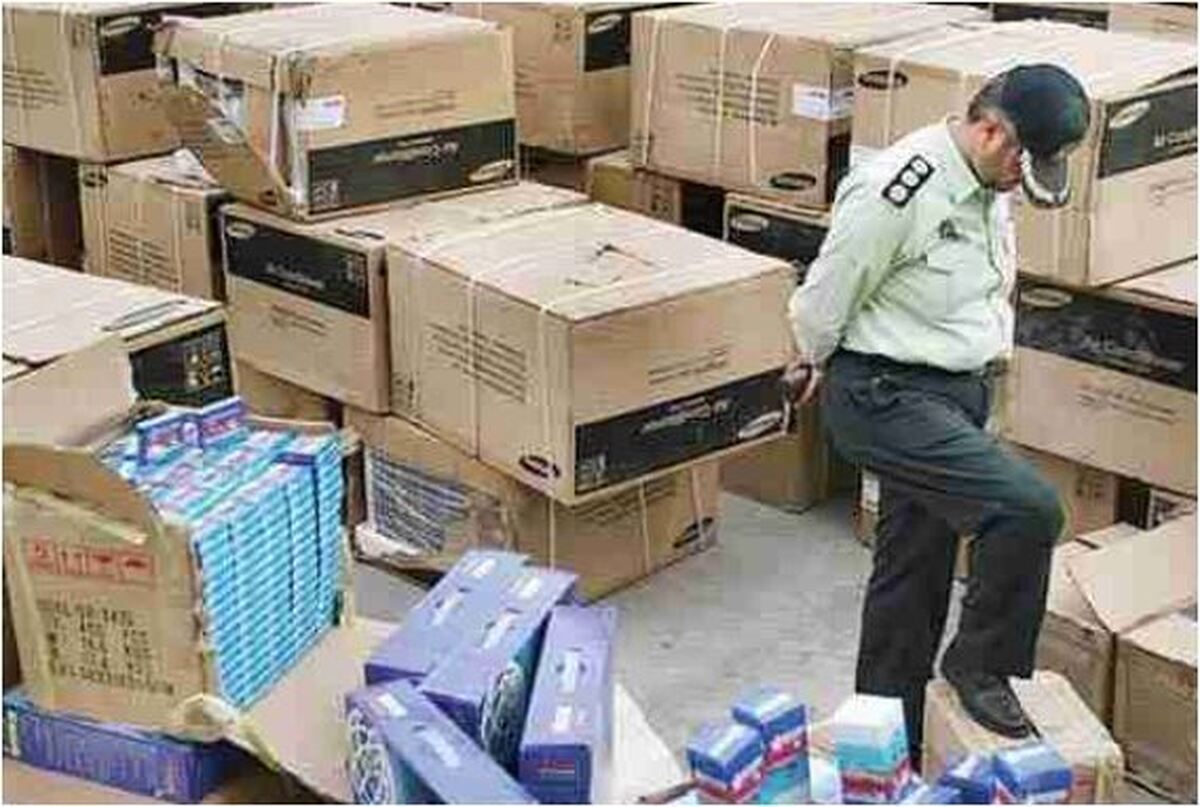 توقیف دارو‌های قاچاق توسط پلیس