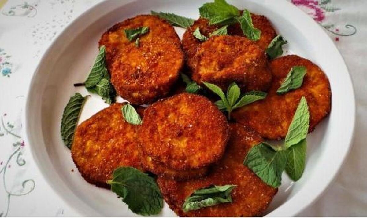 به سبکی متفاوت کتلت بادمجان درست کنید