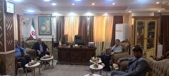 دیدار طباطبایی با سرکنسول ایران در نجف اشرف