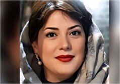 تصویر شکار شده از عزاداری ناراحت کننده طناز طباطبایی در مراسم ختم زنده یاد رضا داوودنژاد