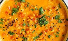 دستور پخت آش شیله عدس برای عصرانه