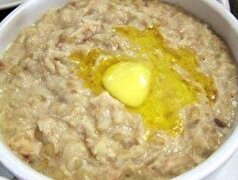 رسپی تهیه خشیل با بلغور گندم و شیر