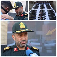 ۳۰ قبضه کلت کمری و ۱۰ هزار فشنگ جنگی توسط پلیس کشف و توقیف شد