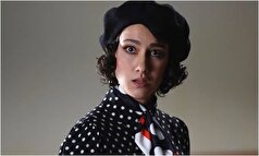 استایل خاص خانم بازیگر/ شباهت لباسش به پرچم امریکا در نگاه اول