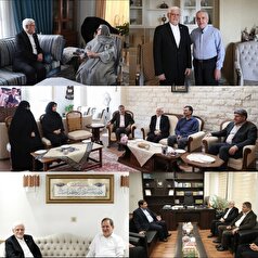 عارف به دیدار معاونین اول سابق و خانواده‌های آنان رفت