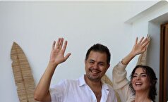 اجه اوزدیکیجی شادی رسیدن به عشقش را با عزیزانش شریک شد