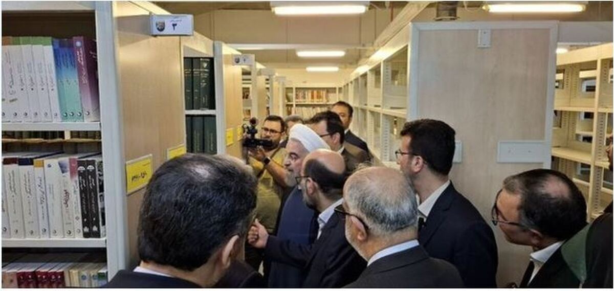 کتابخانه حسن روحانی با ۲۵ هزار نسخه کتاب به کتابخانه ملی اهدا شد