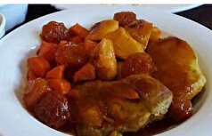 آموزش طبخ خورش بوقلمون جا افتاده و مجلسی