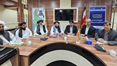 دیدار مقامات طالبان و ایران برای تسهیل تجارت و احیای جاده ابریشم