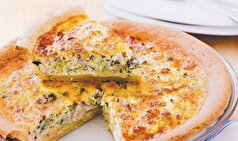 دستور تهیه کوکوی مرغ و تره فرنگی برای شام