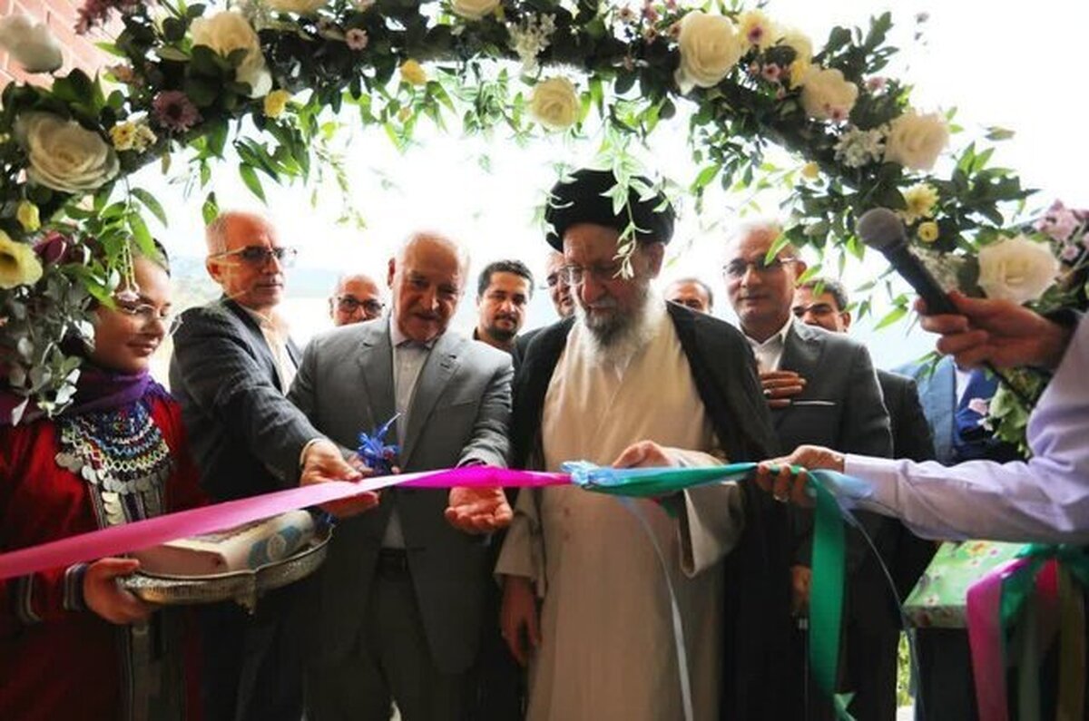 افتتاح هجدهمین مدرسه آیت‌الله نورمفیدی در استان گلستان