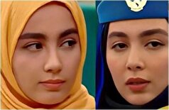 عکس یادگاری بازیگر نقش سارا در سریال پایتخت کنار خواننده معروف ایرانی