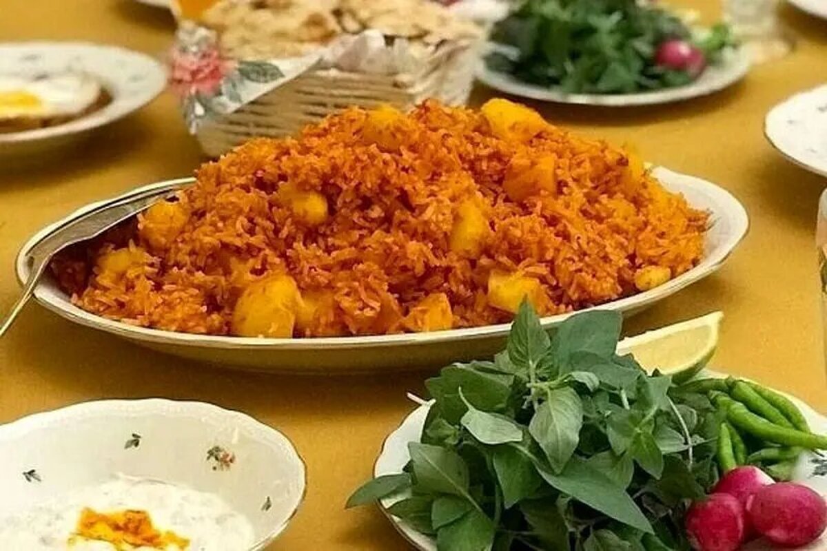 پامادور پلا گیلانی؛ غذای مناسب گیاهخواران