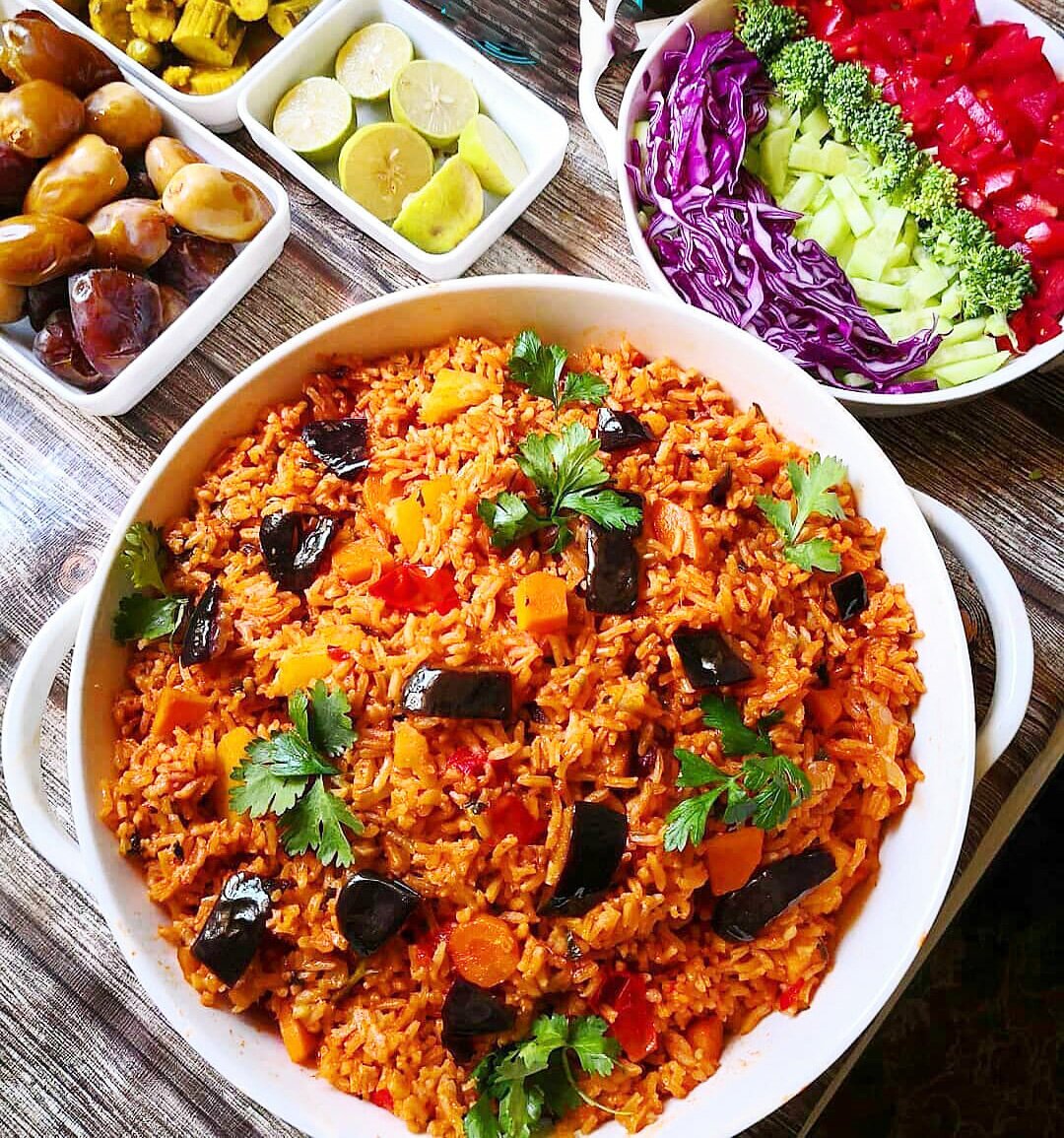 پامادور پلا گیلانی؛ غذای مناسب گیاهخواران