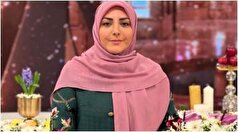تصویر یادگاری المیرا شریفی مقدم کنار دو مجری پیشکسوت و محبوب