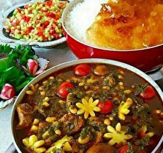 فوت کوزه گری پخت خورشت تره کردستان