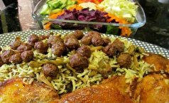 آموزش مرحله به مرحله پخت ساطری پلو خراسان برای ناهار