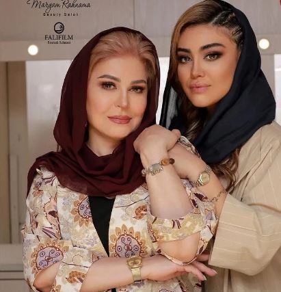 بازیگر نقش خانم بزرگ در فصل سوم ستایش با چهره‌ای جوان و جذاب در کنار دخترش!