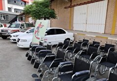 آغاز توزیع ۸۰۰ ویلچر و ۷۰۰ واکر بین مددجویان کرمانشاه