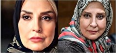 خواهر فوق زیبای مرجانه گلچین با کلاه گوگوشی و مقایسه بین دو خواهر+عکس