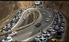 یکطرفه شدن مسیر شمال به جنوب جاده چالوس از ساعت ۱۷ امروز